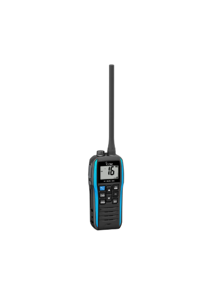  IC-M25EURO EVO BLEU - VHF portable ICOM IC-M25EURO EVO BLEU  SeaElec.fr