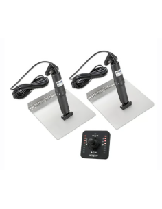 230x305m Flaps 12V pelles inox + Joystick LED