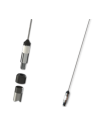 Antenne VHF 0.95M fouet inox prise UHF