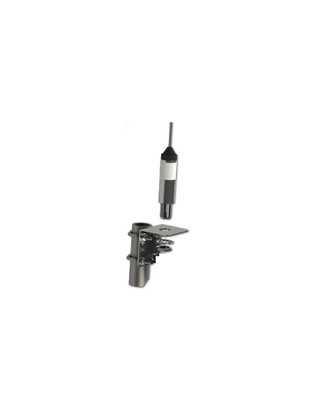 Antenne VHF 0.95M fouet inox prise UHF