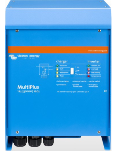  Chargeur convertisseur Quattro 12/5000/200 PKF-QUA125020000 VICTRON SeaElec.fr