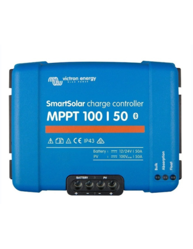 Régulateur Smart Solar MPPT 100/50 (12/24V-50A) victron
