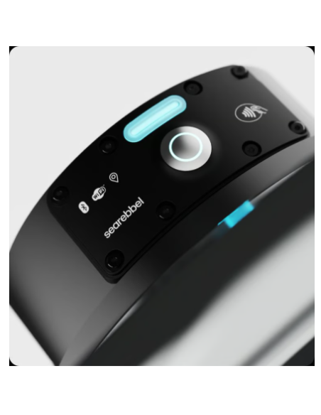 Pilote Searebbel automatique tout en un  - Volant Gris NAV-SEA-MPILOT-SLV Searebbel SeaElec.fr