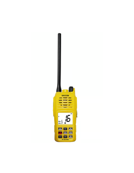 RT420 DSC MAX : VHF PORTABLE - 6W - Fonction DSC -  Etanche et Flottante NAV-RT420DSC-MAX Navicom SeaElec.fr