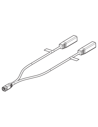 Câble en Y pour Sonde MSI dte/gauche  sur HELIX9/10/12 (9MSILRY) HumminbirdNAV-AS-MSILRYSeaelec.fr