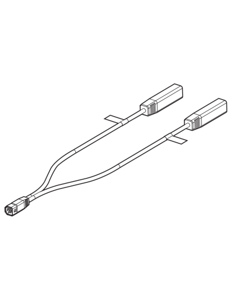 Câble en Y pour Sonde MSI dte/gauche  sur HELIX9/10/12 (9MSILRY) HumminbirdNAV-AS-MSILRYSeaelec.fr