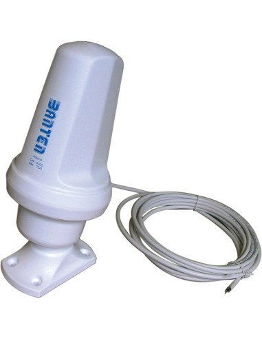 Antenne VHF carénée, 25cm, 5 mètres de câble, ferrule inox (LPVHF) BantenNAV-BA-332Seaelec.fr