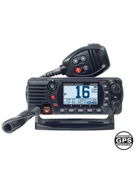GX1400 : VHF fixe 25W compacte avec antenne GPS intégrée Standard HorizonNAV-STH-GX1400GPSESeaelec.fr