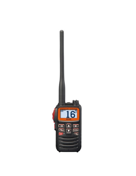 HX40 - VHF Portable 6W - ULTRA COMPACTE - Etanche IPx7  - Réception FM Standard HorizonNAV-STH-HX40ESeaelec.fr