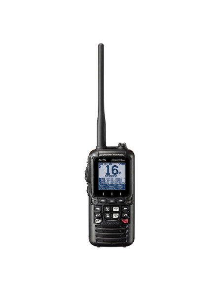 HX891 : VHF Portable 6W -  Fonctions DSC et GPS - Etanche IPx8 - NOIRE Standard HorizonNAV-STH-HX891BT/ESeaelec.fr