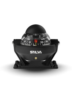 Compas 58 Star étrier, compensation, éclairage 12V  SilvaNAV-SV-35730-0751Seaelec.fr