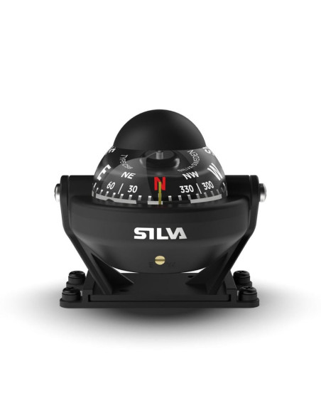 Compas 58 Star étrier, compensation, éclairage 12V  SilvaNAV-SV-35730-0751Seaelec.fr