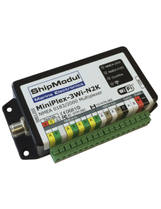 MINIPLEX-3Wi-N2K : Multiplexeur - Version Wifi, USB, NMEA-N2K - 8-35V ShipModulNAV-MCT-PLEX-3W2KSeaelec.fr