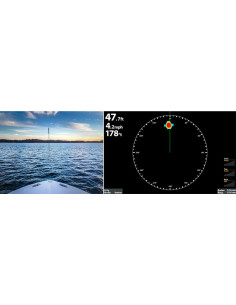 Radar pour Humminbird réseau 2 Kwatts HumminbirdNAV-AS-HB2124Seaelec.fr 2