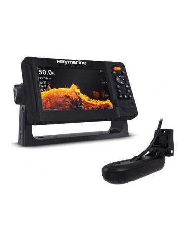Element 7 HV - Écran GPS 7” Wi-Fi, sondeur CHIRP et HYPERVISION, sans cartographie ou sonde-Raymarine-E70532-Seaelec.fr
