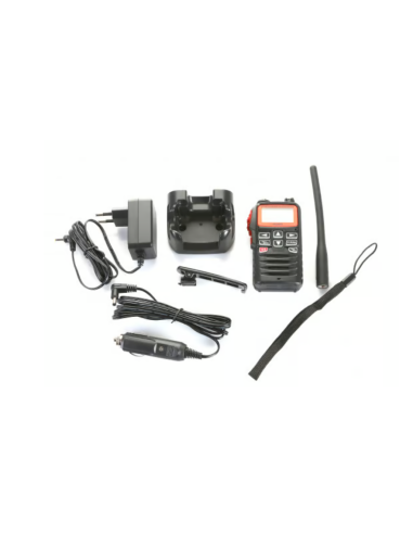 HX40 - VHF Portable 6W - ULTRA COMPACTE - Etanche IPx7  - Réception FM NAV-STH-HX40E Standard Horizon SeaElec.fr